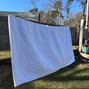 White Cotton Bedspread